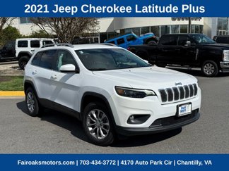 Certified 2021 Jeep Cherokee Latitude Plus image 1