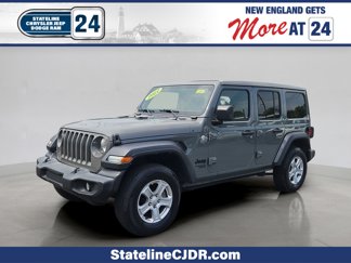 Certified 2021 Jeep Wrangler Unlimited Sport w/ Sun And Sound Package image 1