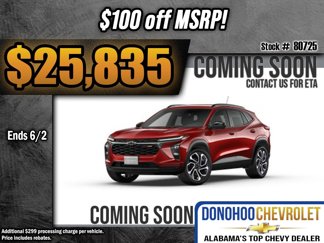 New 2025 Chevrolet Trax RS image 1