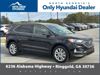 Used 2021 Ford Edge Titanium w/ Cargo Accessory Package image 1