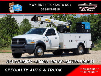 Used 2012 RAM 5500 4x4 Regular Cab w/ HD Snow Plow Prep Group image 1