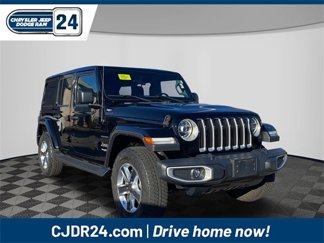 Certified 2021 Jeep Wrangler Unlimited Sahara w/ LED Lighting Group image 1