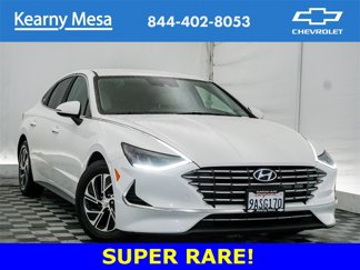 Used 2021 Hyundai Sonata Blue image 1