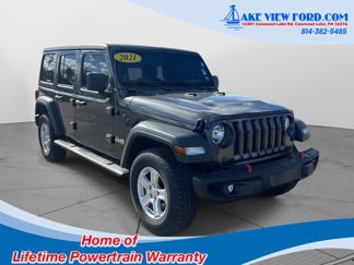 Used 2021 Jeep Wrangler Unlimited Sport image 1