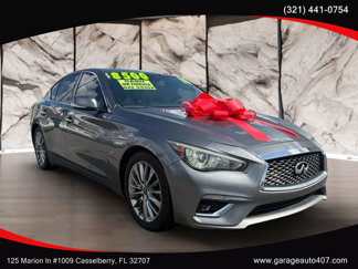 Used 2018 INFINITI Q50 Luxe image 1