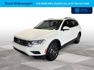 Certified 2021 Volkswagen Tiguan SE w/ Panoramic Sunroof Package image 1