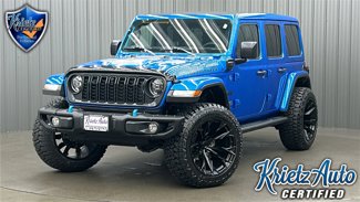 Used 2024 Jeep Wrangler Unlimited Rubicon 4xe image 1