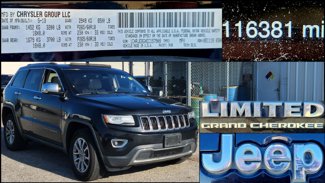 Used 2014 Jeep Grand Cherokee Limited w/ Luxury Group II image 1