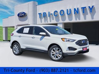 Used 2021 Ford Edge Titanium w/ Class II Trailer Tow Package image 1