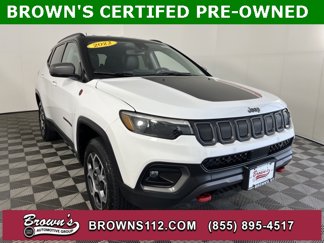 Used 2022 Jeep Compass Trailhawk w/ Trailhawk Elite Group image 1