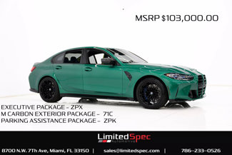 Used 2024 BMW M3 Competition w/ M Carbon Exterior Package image 1