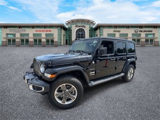 Used 2020 Jeep Wrangler Unlimited Sahara image 1