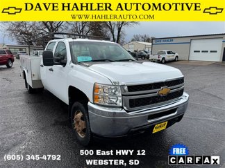 Used 2013 Chevrolet Silverado 3500 W/T w/ Snow Plow Prep Package image 1