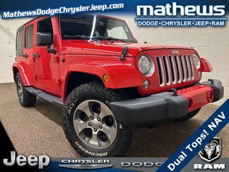 Used 2017 Jeep Wrangler Unlimited Sahara w/ Max Tow Package image 1