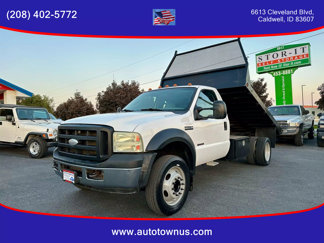 Used 2007 Ford F550 2WD Regular Cab Super Duty image 1
