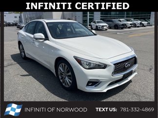 Certified 2023 INFINITI Q50 Luxe w/ Cargo Package image 1