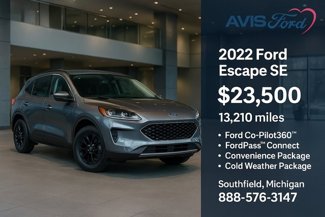 Used 2022 Ford Escape SE w/ Convenience Package image 1