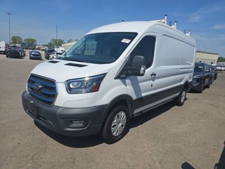 Used 2022 Ford E-Transit Medium Roof w/ Load Area Protection Package image 1