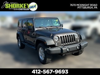 Certified 2018 Jeep Wrangler Unlimited Sport S image 1