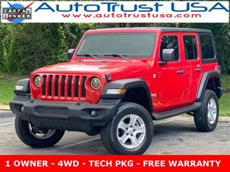 Used 2018 Jeep Wrangler Unlimited Sport S video 1