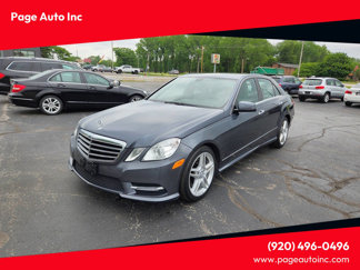 Used 2013 Mercedes-Benz E 350 4MATIC Sedan image 1