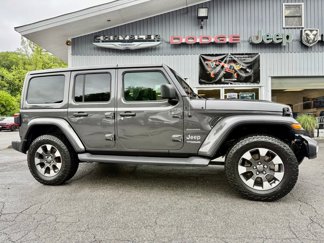 Used 2018 Jeep Wrangler Unlimited Sahara w/ LED Lighting Group image 1