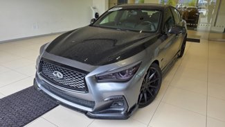 Used 2018 INFINITI Q50 Red Sport 400 w/ Sensory Package (Sport) image 1