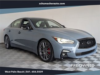 Used 2022 INFINITI Q50 Red Sport 400 image 1