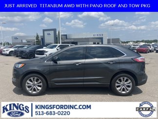 Used 2019 Ford Edge Titanium w/ Class II Trailer Tow Package image 1