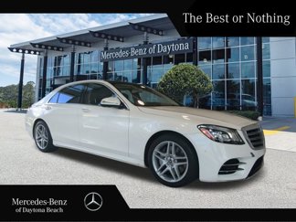 Used 2018 Mercedes-Benz S 560 4MATIC Sedan w/ AMG Line Exterior image 1