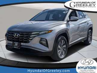 Used 2022 Hyundai Tucson Blue image 1