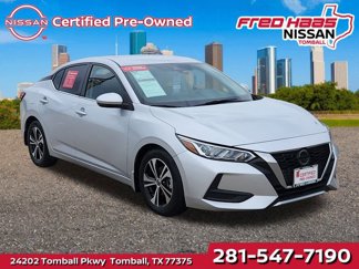 Certified 2020 Nissan Sentra SV image 1