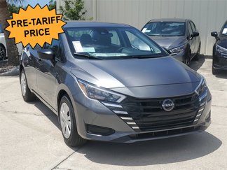 New 2025 Nissan Versa S w/ Trunk Package image 1