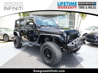 Used 2021 Jeep Wrangler Unlimited Sport image 1