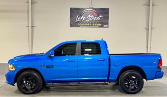 Used 2018 RAM 1500 Sport w/ Hydro Blue Sport Package image 1