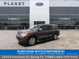 Used 2014 Nissan Armada Platinum w/ 2nd Row Captain Seat Package image 1