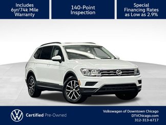 Used 2021 Volkswagen Tiguan SE w/ Panoramic Sunroof Package image 1