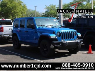 Certified 2022 Jeep Wrangler Unlimited Sahara image 1