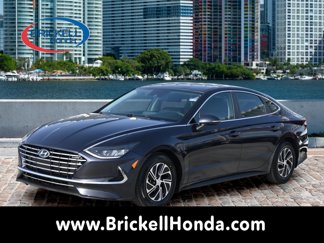 Used 2022 Hyundai Sonata Blue image 1