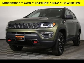 Used 2021 Jeep Compass Trailhawk w/ Sun and Sound Group image 1