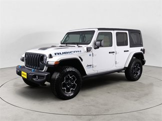 Used 2022 Jeep Wrangler Unlimited Rubicon 4xe w/ Cold Weather Group image 1