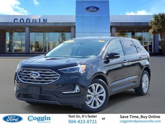 Certified 2022 Ford Edge Titanium w/ Equipment Group 301A image 1