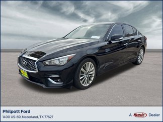 Used 2021 INFINITI Q50 Luxe image 1
