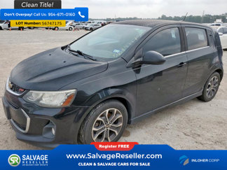 Used 2017 Chevrolet Sonic LT image 1