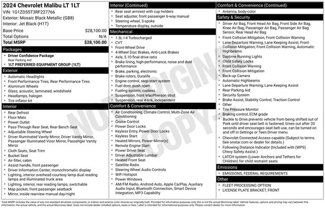 Used 2024 Chevrolet Malibu LT image 1