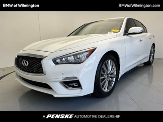 Used 2022 INFINITI Q50 Luxe w/ Cargo Package image 1