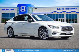 Used 2021 INFINITI Q50 Luxe image 1