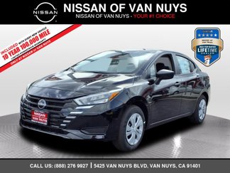 New 2025 Nissan Versa S w/ Trunk Package image 1