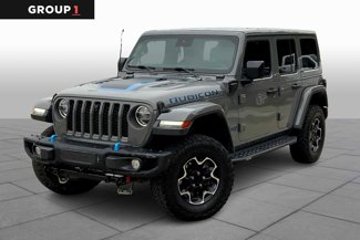 Used 2021 Jeep Wrangler Unlimited Rubicon 4xe w/ Steel Bumper Group image 1