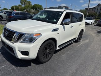 Used 2019 Nissan Armada Platinum w/ Captain's Chairs Package image 1
